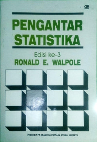 Image of Pengantar Statistika Edisi ke-3